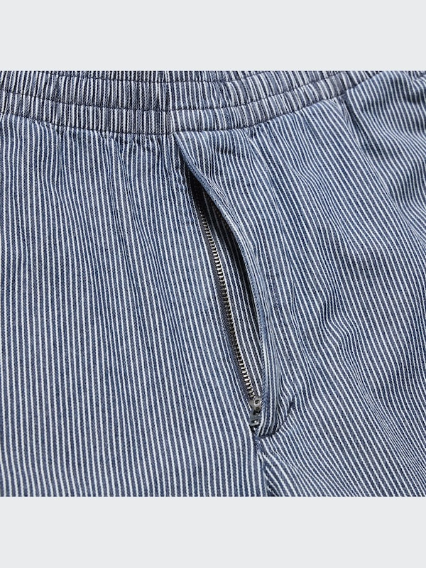 Cotton Relaxed Ankle Pants (Hickory)