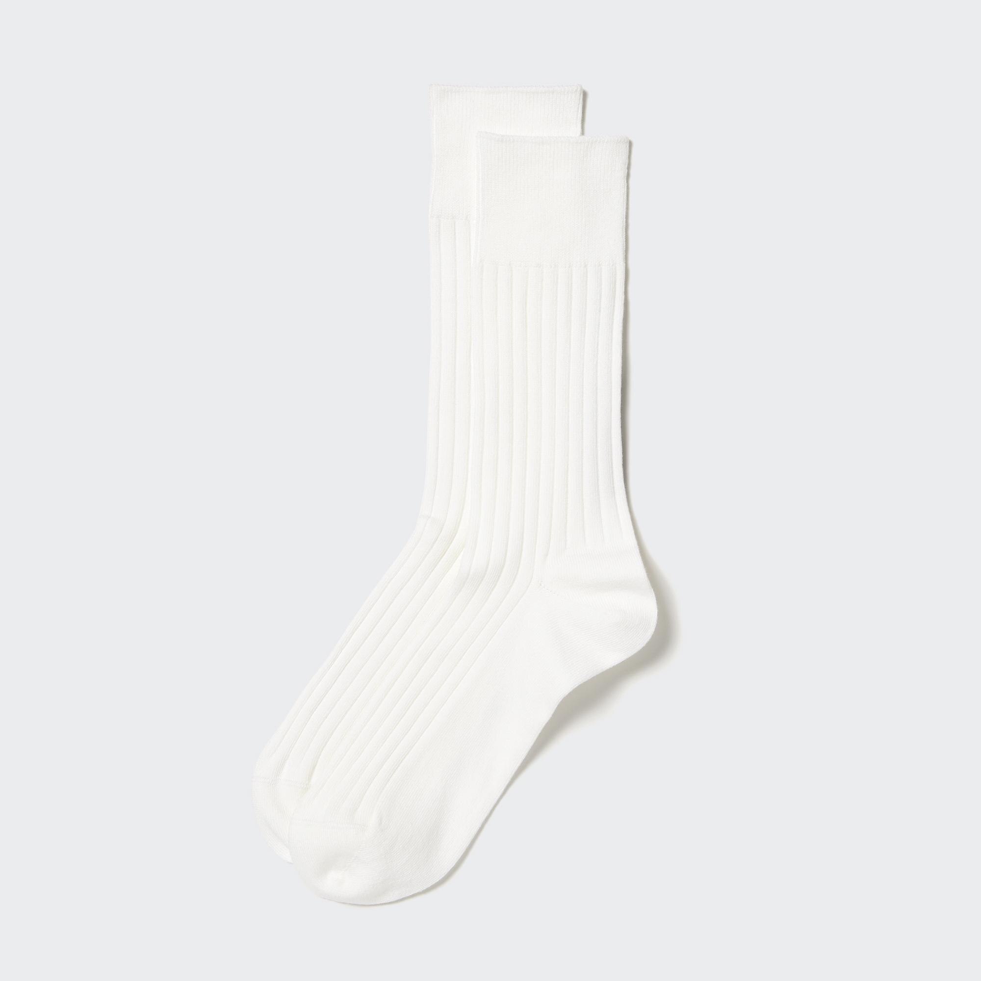 Supima Cotton Ribbed Socks UNIQLO GB
