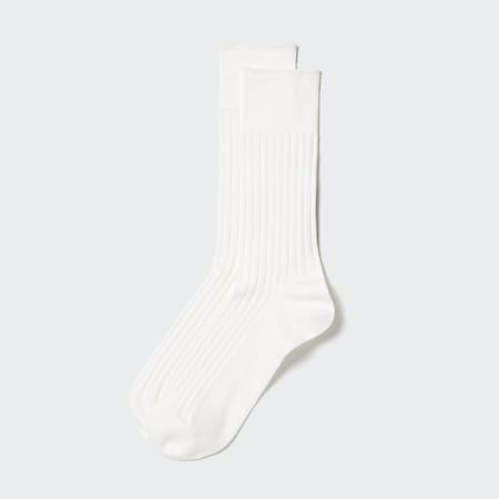 Supima Cotton Ribbed Socks