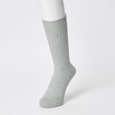 Supima Cotton Ribbed Socks | UNIQLO GB