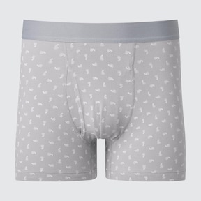 100% Cotton Loose Fit Comfortable Mid-waist Men's Underwear Boxers Shorts Underpants  Large Flat Trend Sports Aro Pants