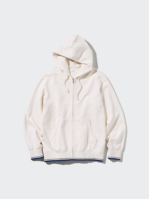 Sweat Full-Zip Hoodie (Stripe)