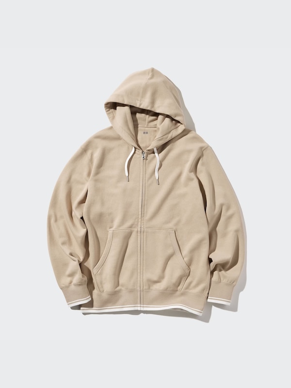 Sweat Full-Zip Hoodie (Stripe)