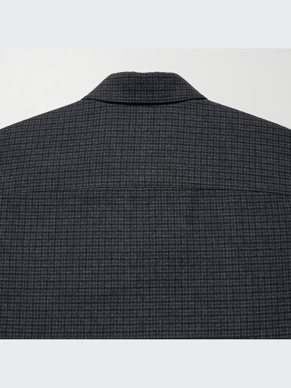 Brushed Twill Overshirt (Checked)