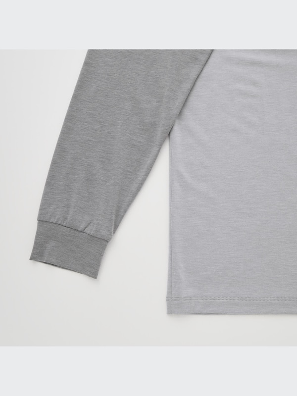HEATTECH CREW NECK LONG SLEEVE T-SHIRT