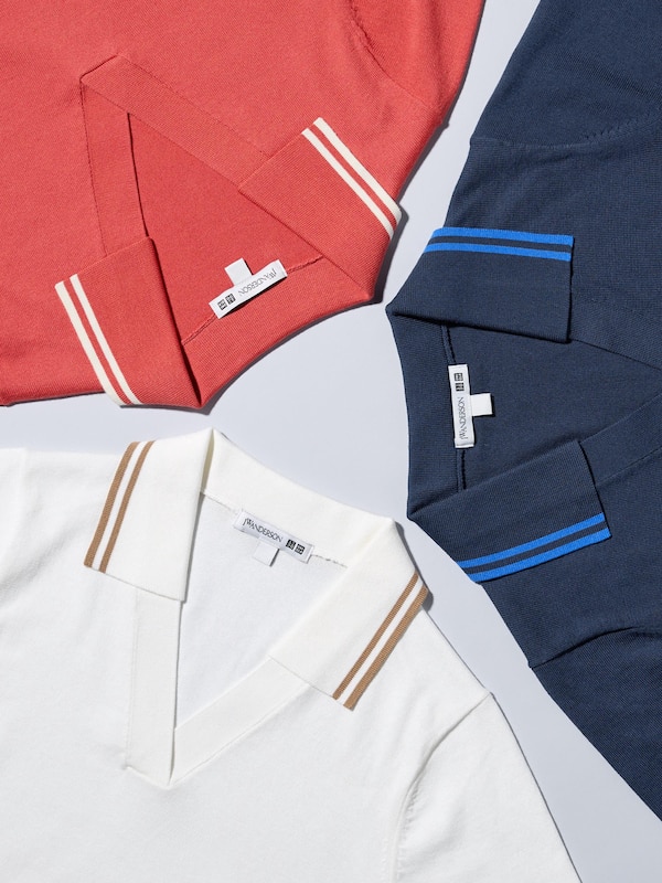 Polo Short-Sleeve Sweater