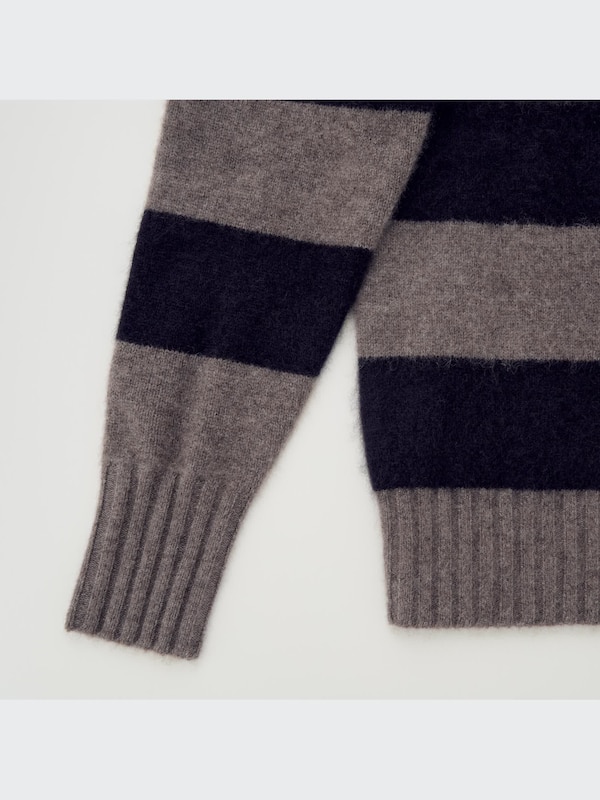 100% Cashmere Mock Neck Jumper