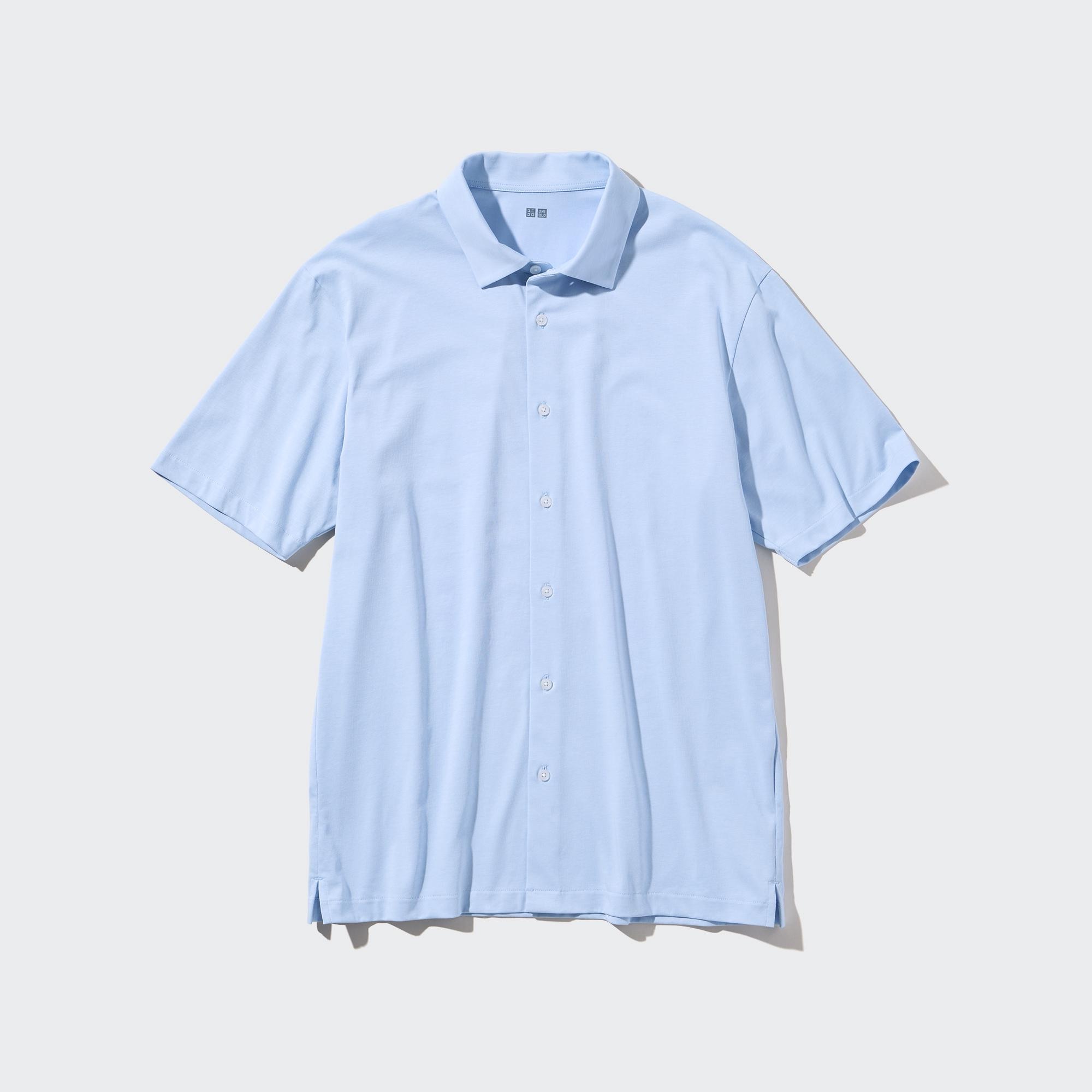 AIRism COTTON FULL OPEN SHORT SLEEVE POLO SHIRT