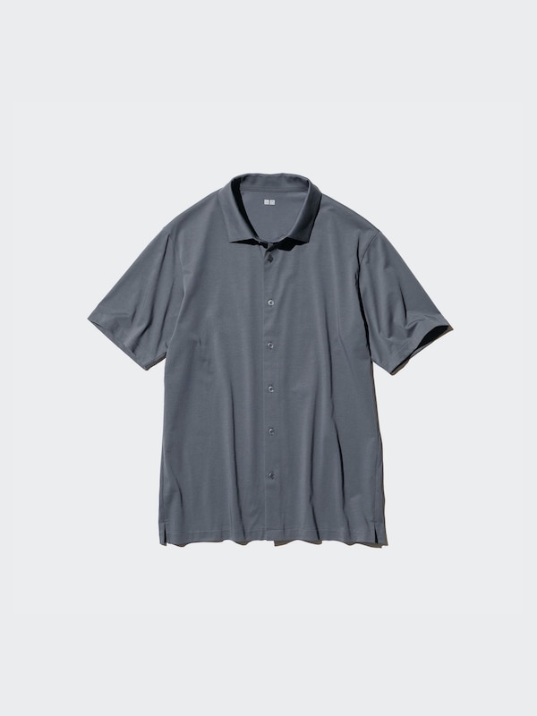AIRism Cotton Full Open Polo Shirt