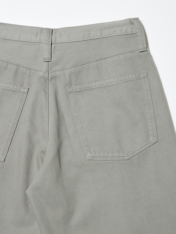 High Waisted Straight Color Jeans