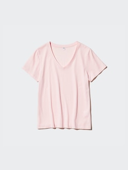 100% Supima Cotton V Neck T-Shirt