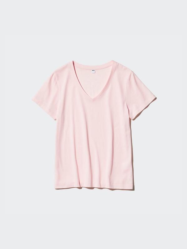 100% Supima Cotton V Neck T-Shirt