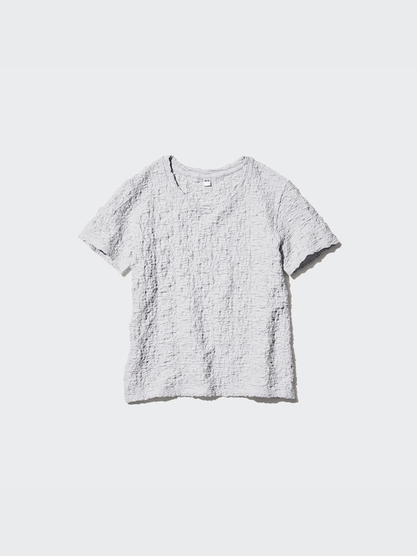 Shirred Short Sleeve T-Shirt