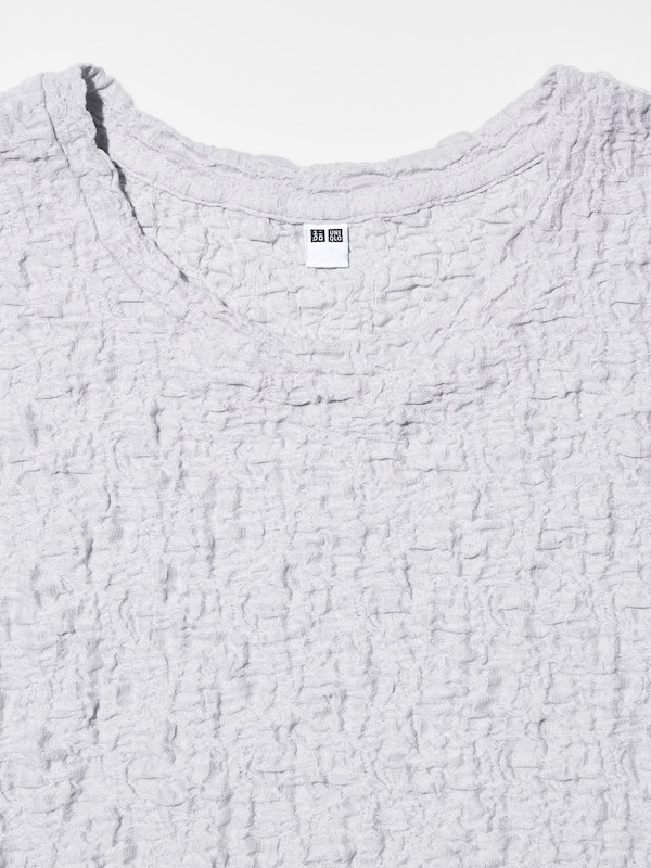 Shirred Short Sleeve T-Shirt