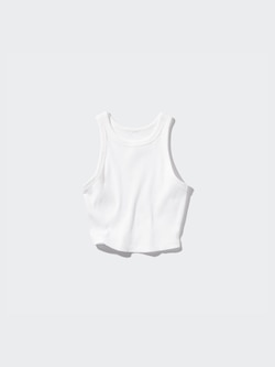 RIBBED CROPPED TANK TOP