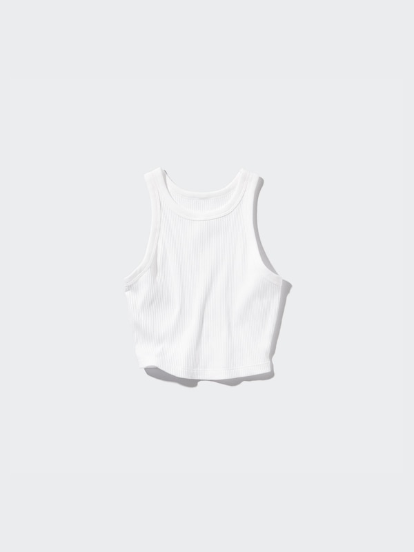 RIBBED CROPPED TANK TOP