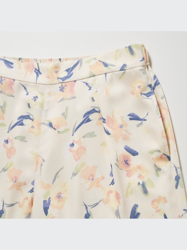 Satin Pyjamas (Flowers, Long Sleeve)