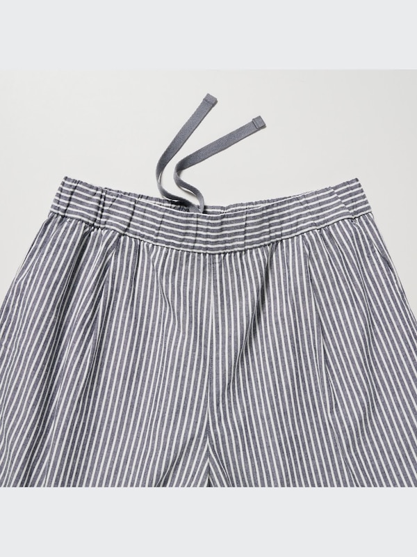 Cotton Easy Shorts | Striped
