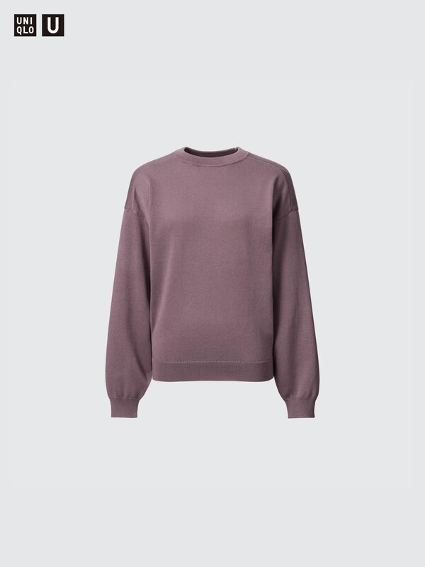 Crew Neck Wide Sweater