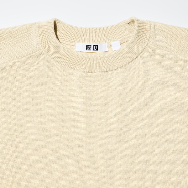 Crew Neck Wide Sweater | UNIQLO US