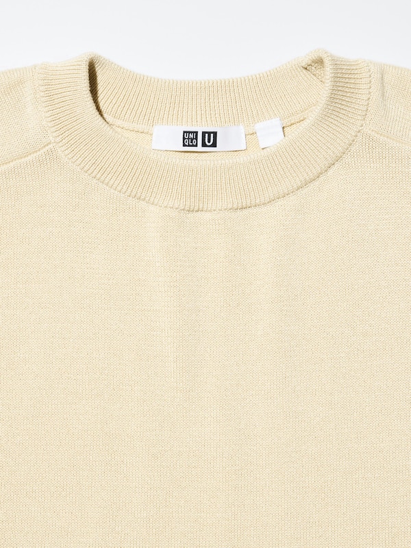 Crew Neck Wide Sweater