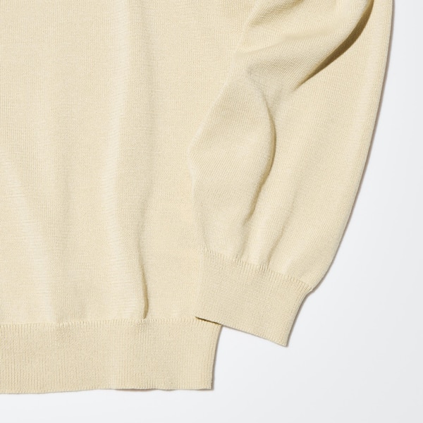 Crew Neck Wide Sweater | UNIQLO US