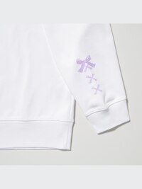 Sanrio Characters Long-Sleeve Sweatshirt (Cinnamoroll)
