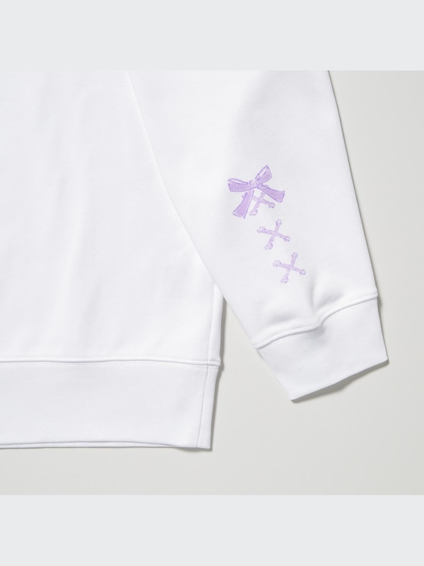 Sanrio Characters Long-Sleeve Sweatshirt (Cinnamoroll)