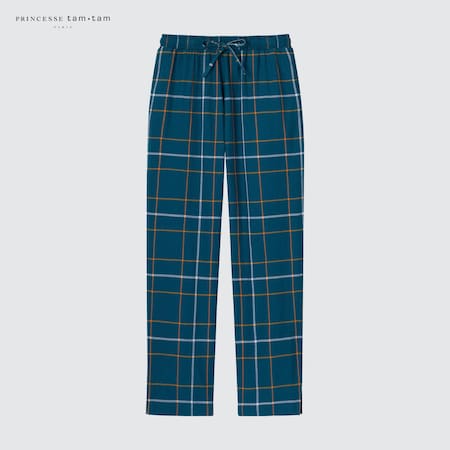 Flannel Checked Trousers