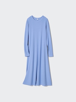 Women's Ribbed Long-Sleeve Flare Dress | UNIQLO US Women's Ribbed Long-Sleeve Flare Dress | UNIQLO US