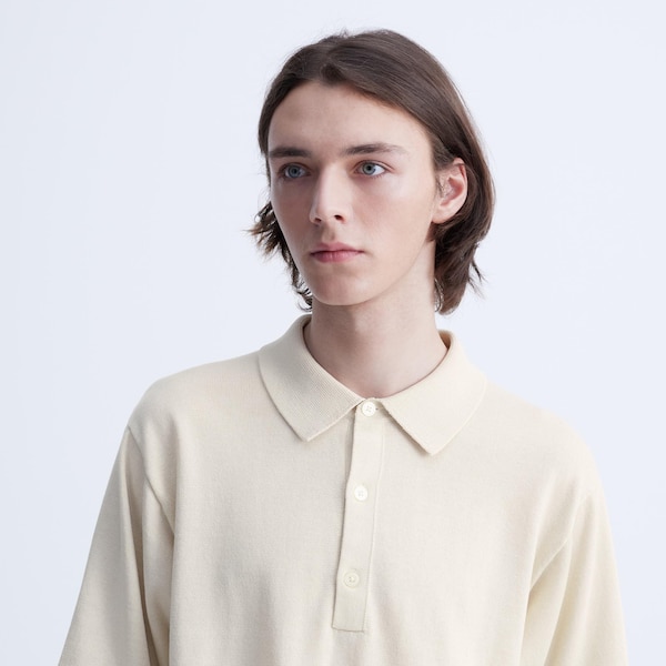 Knitted Polo Shirt | UNIQLO US