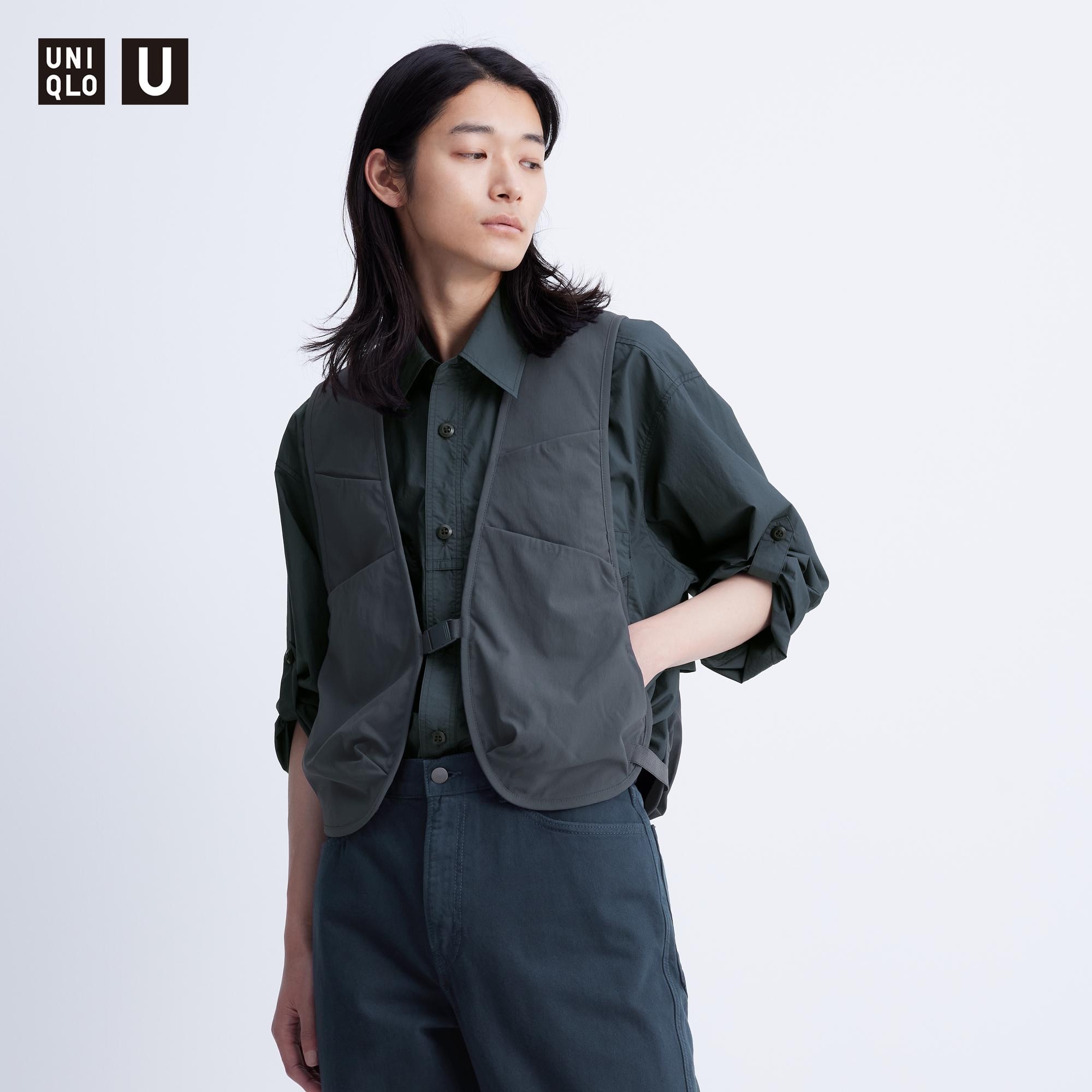 Gilet discount homme uniqlo