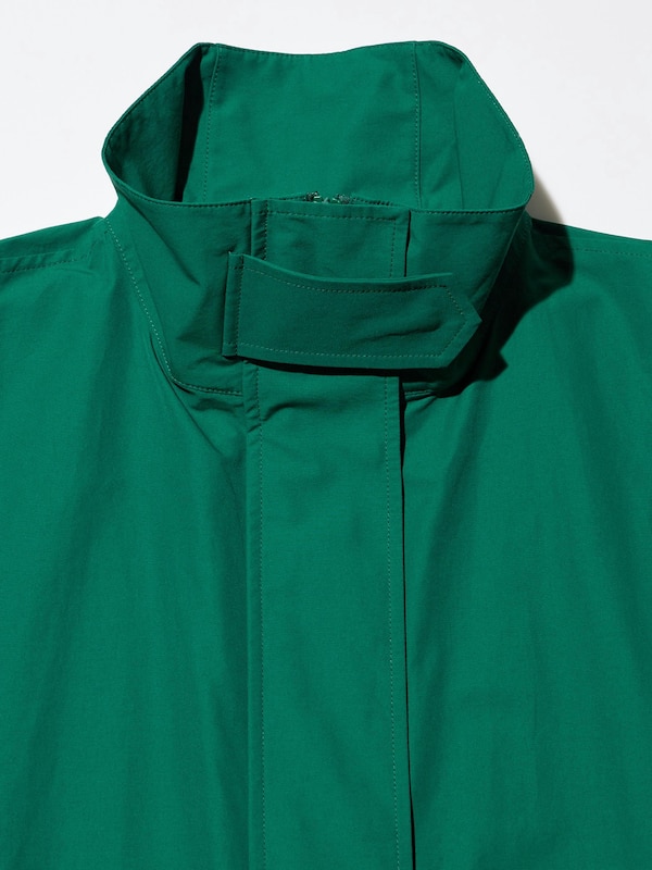 Stand Collar Oversized Coat