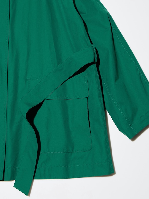 Stand Collar Oversized Coat