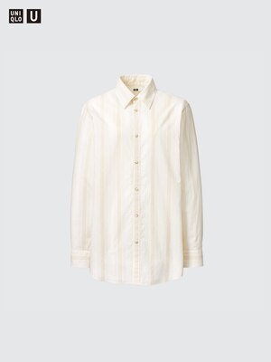 Relaxed Striped Long Shirt