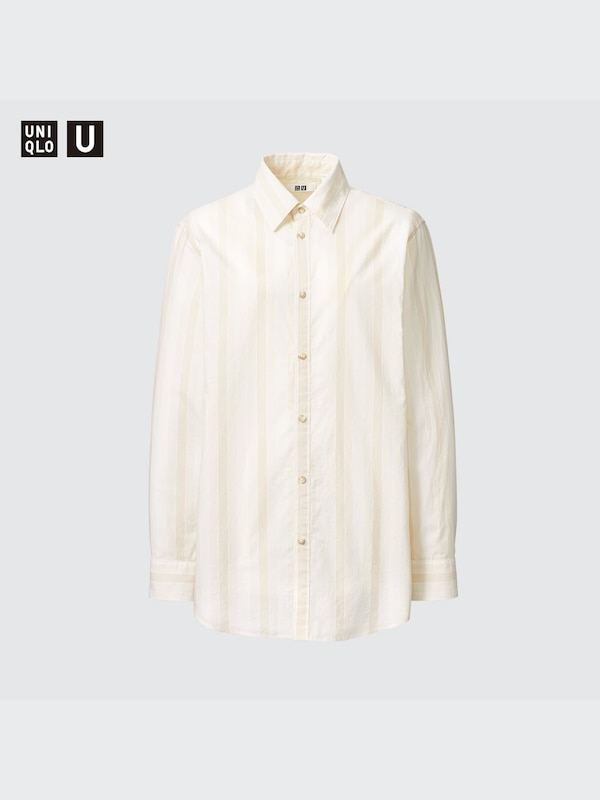Relaxed Striped Long Shirt