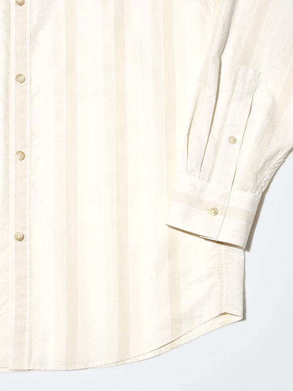 Relaxed Striped Long Shirt