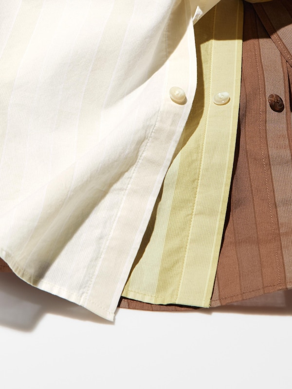 Relaxed Striped Long Shirt