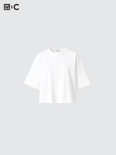 Cotton Oversized Cropped T-Shirt