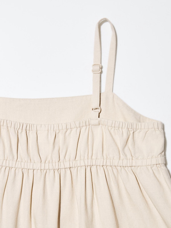 Linen Blend Camisole Dress