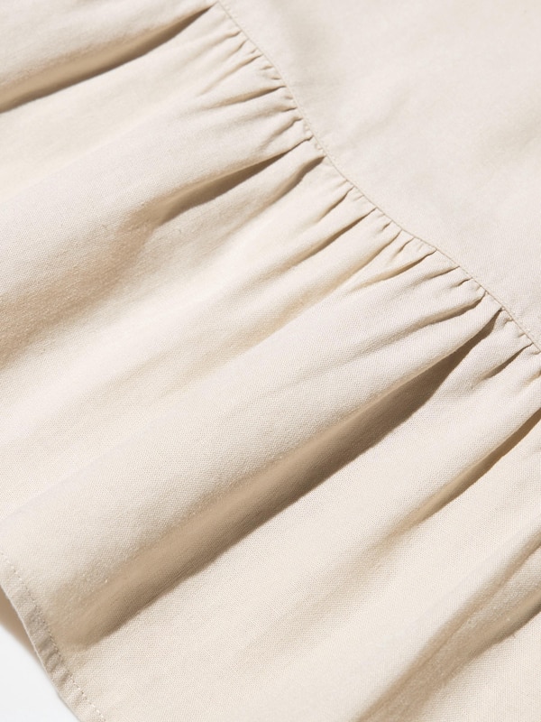 Linen Blend Camisole Dress