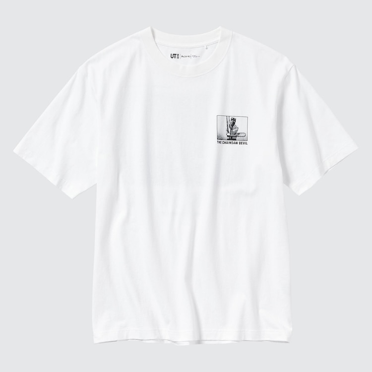 Chainsaw Man × Kosuke Kawamura UT (Oversized Short-Sleeve Graphic T-Shirt) (Makima) | Black | 3XL | Uniqlo US