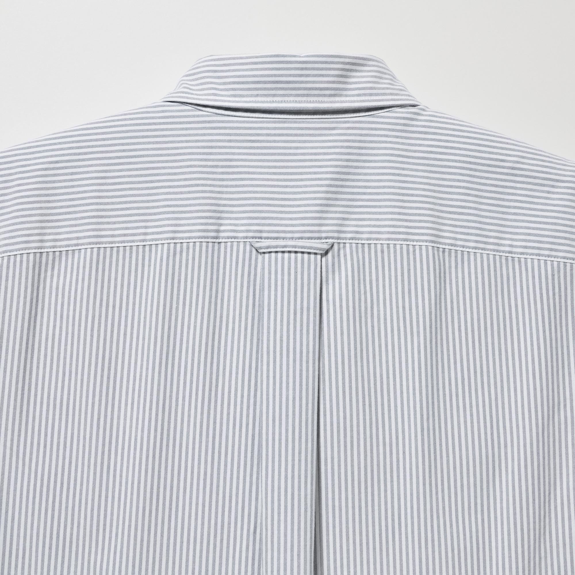 Regular Fit Striped Oxford Shirt (Regular Collar) | UNIQLO GB