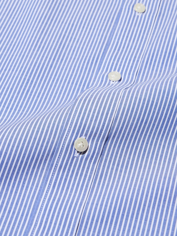 Easy Care Stretch Slim Shirt | Striped