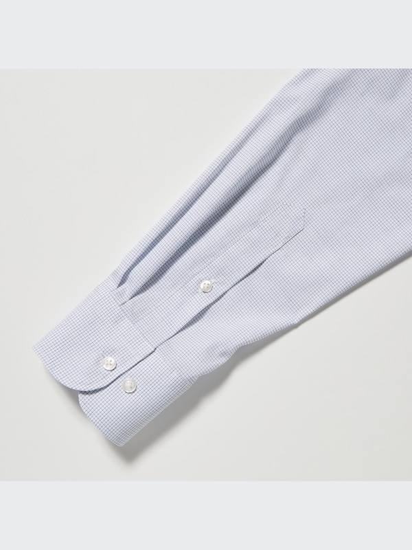 Easy Care Stretch Slim Shirt | Checked