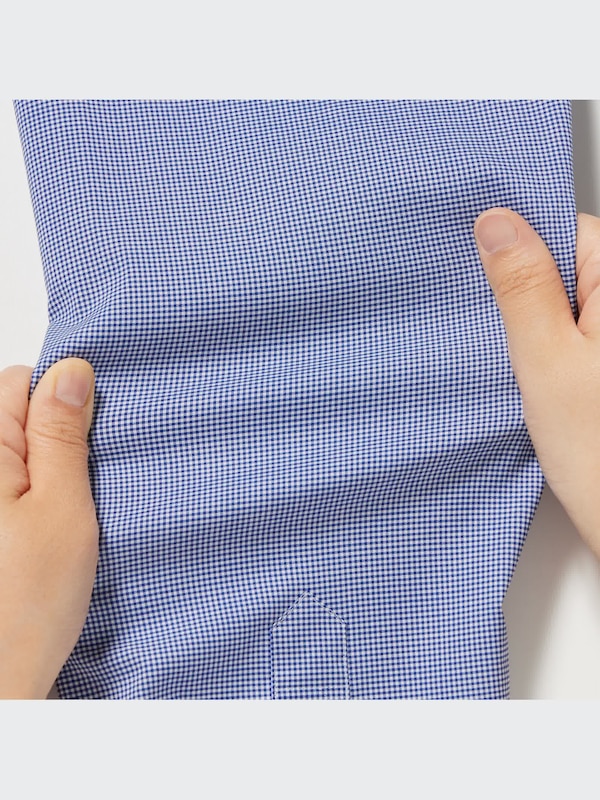 Easy Care Stretch Slim Fit Shirt (Stripe, Regular Collar)