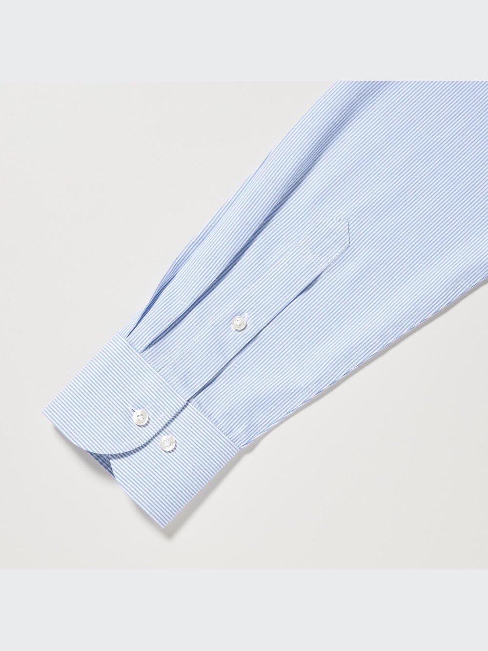 Uniqlo Super Non-Iron Slim Shirt | Spread Collar | Striped — фото 2