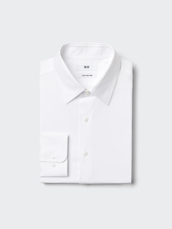 Super non iron L/S shirt RG N/P