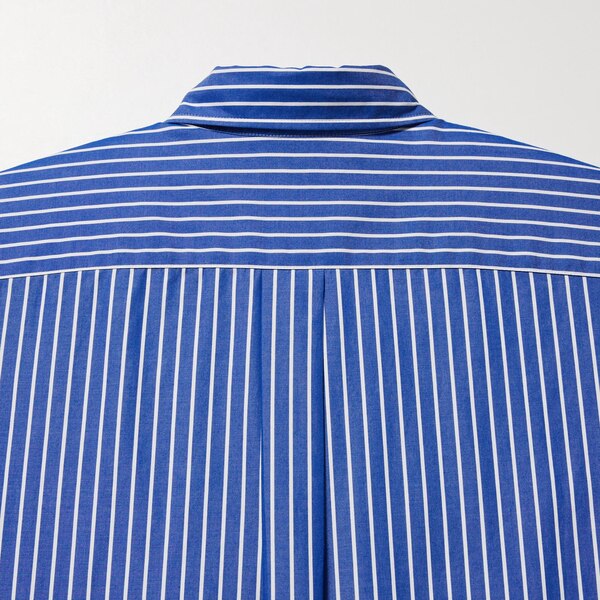 Extra Fine Cotton Broadcloth Striped Shirt | UNIQLO US