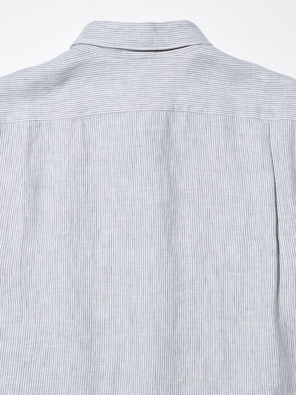 100% Premium Linen Shirt (Stripe)